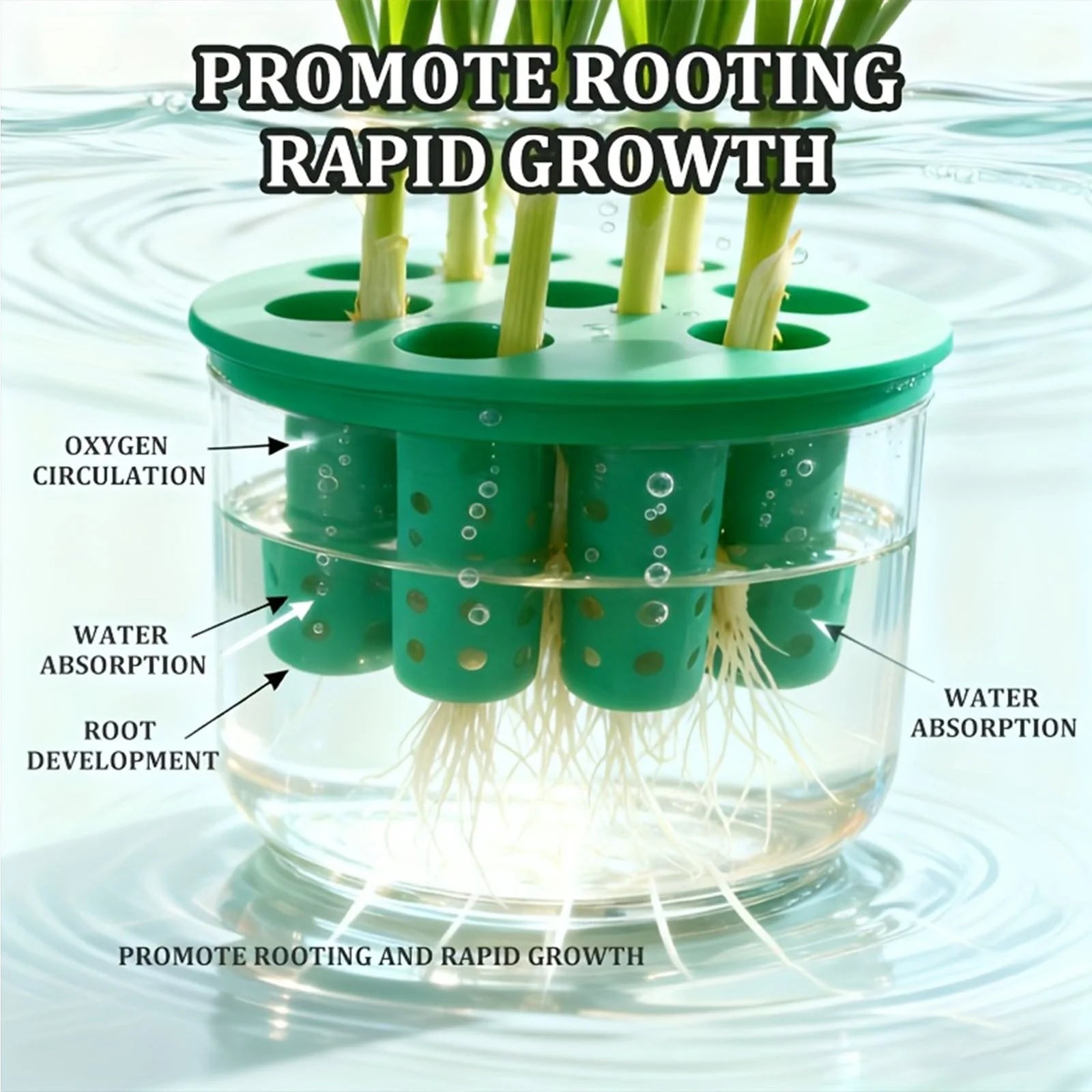 9-Hole Hydroponic Planter