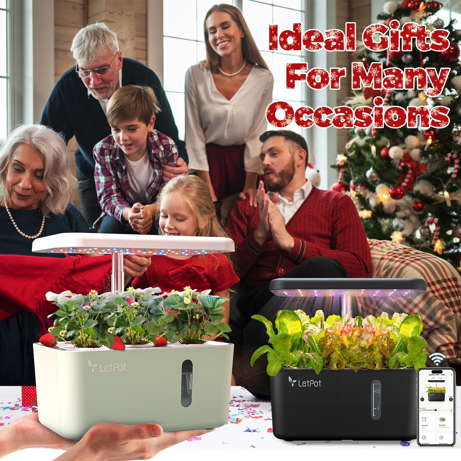 LetPot MINI 5-Pod Hydroponics System