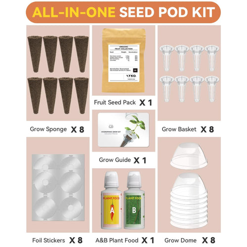 Fruits Seed Pod Kit — 8-Pod