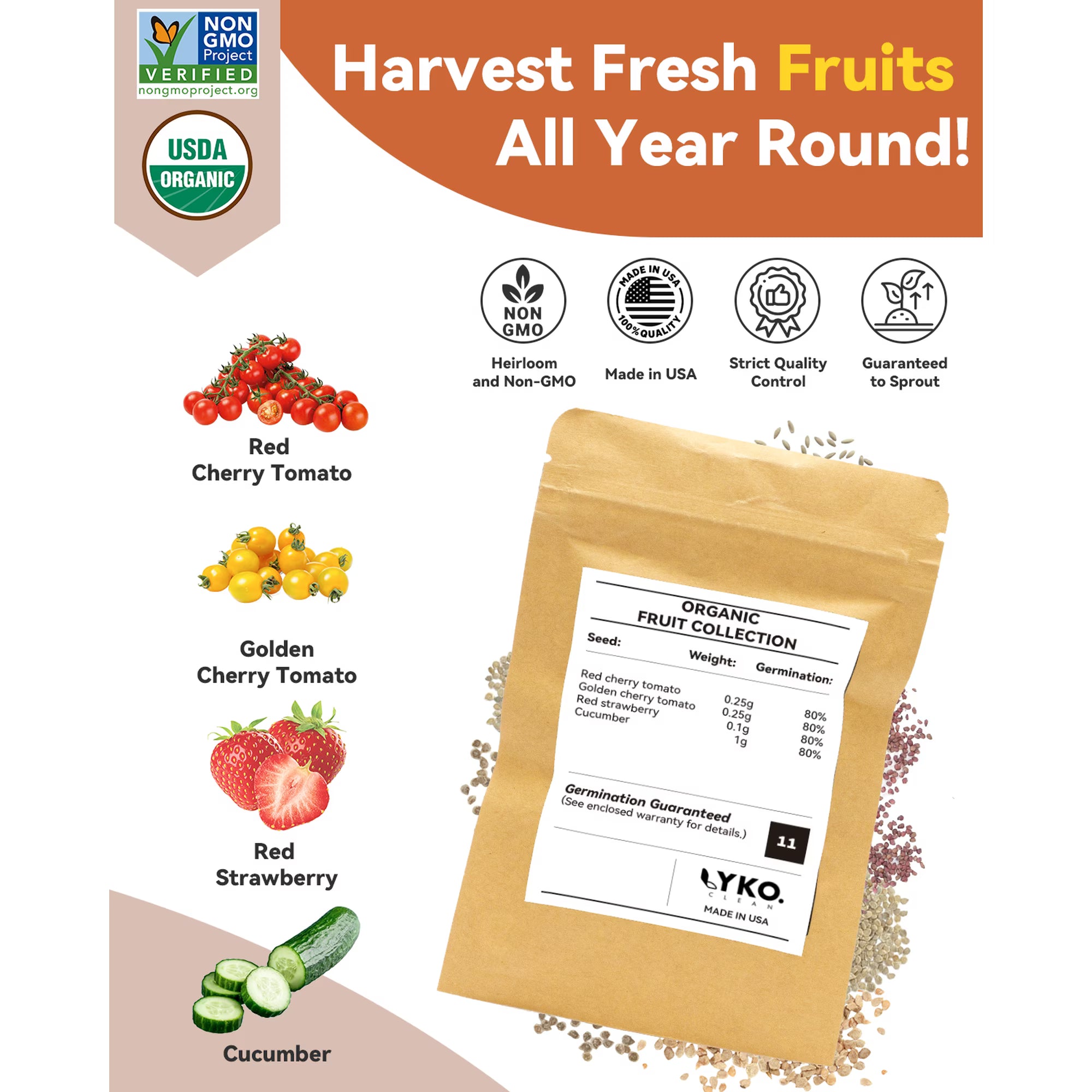 Fruits Seed Pod Kit — 8-Pod