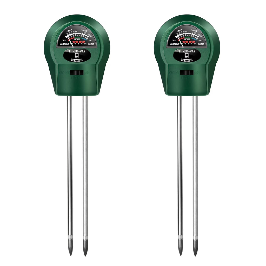 3-in-1 Soil Meter 2 Pack