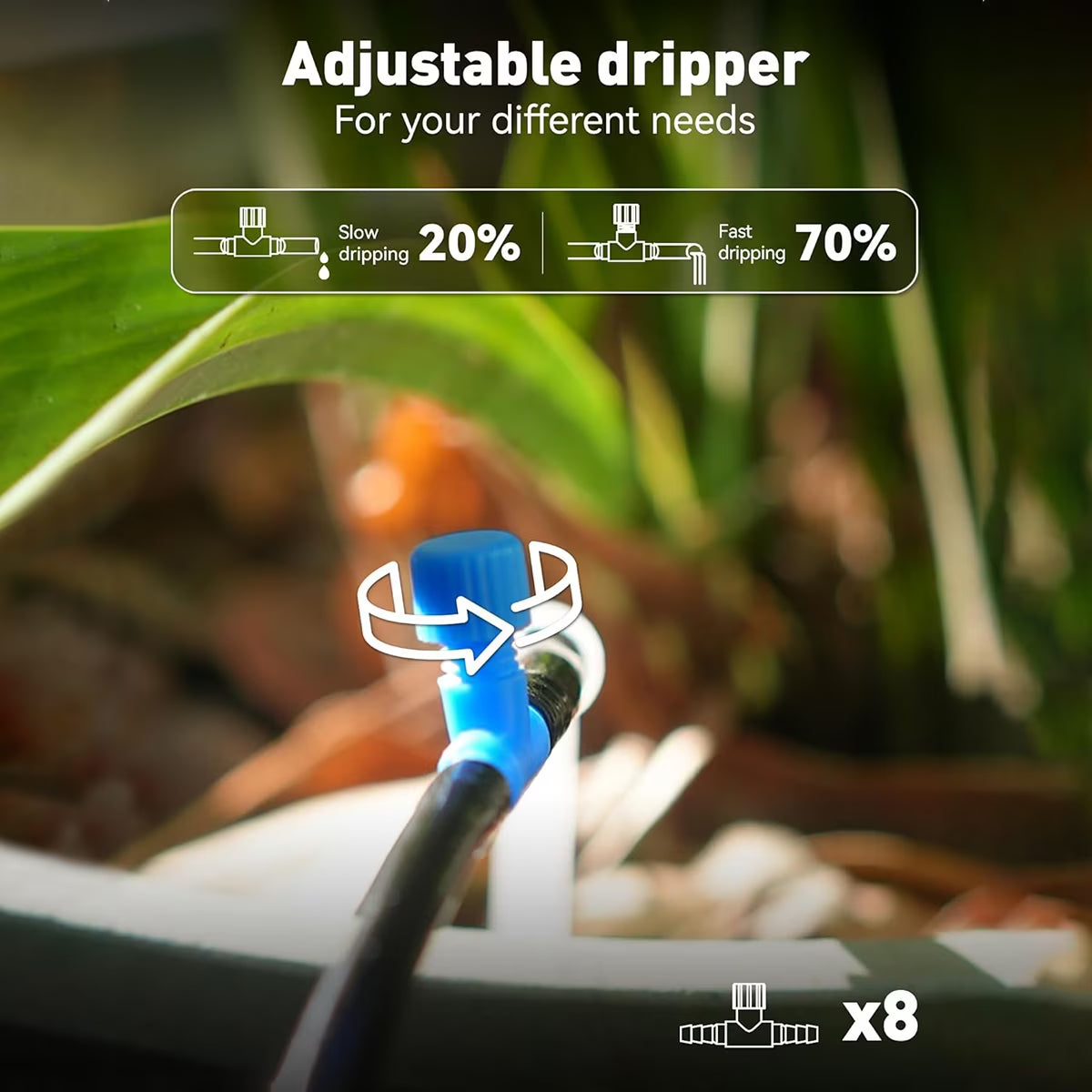 RainPoint Indoor Drip Irrigation Kit