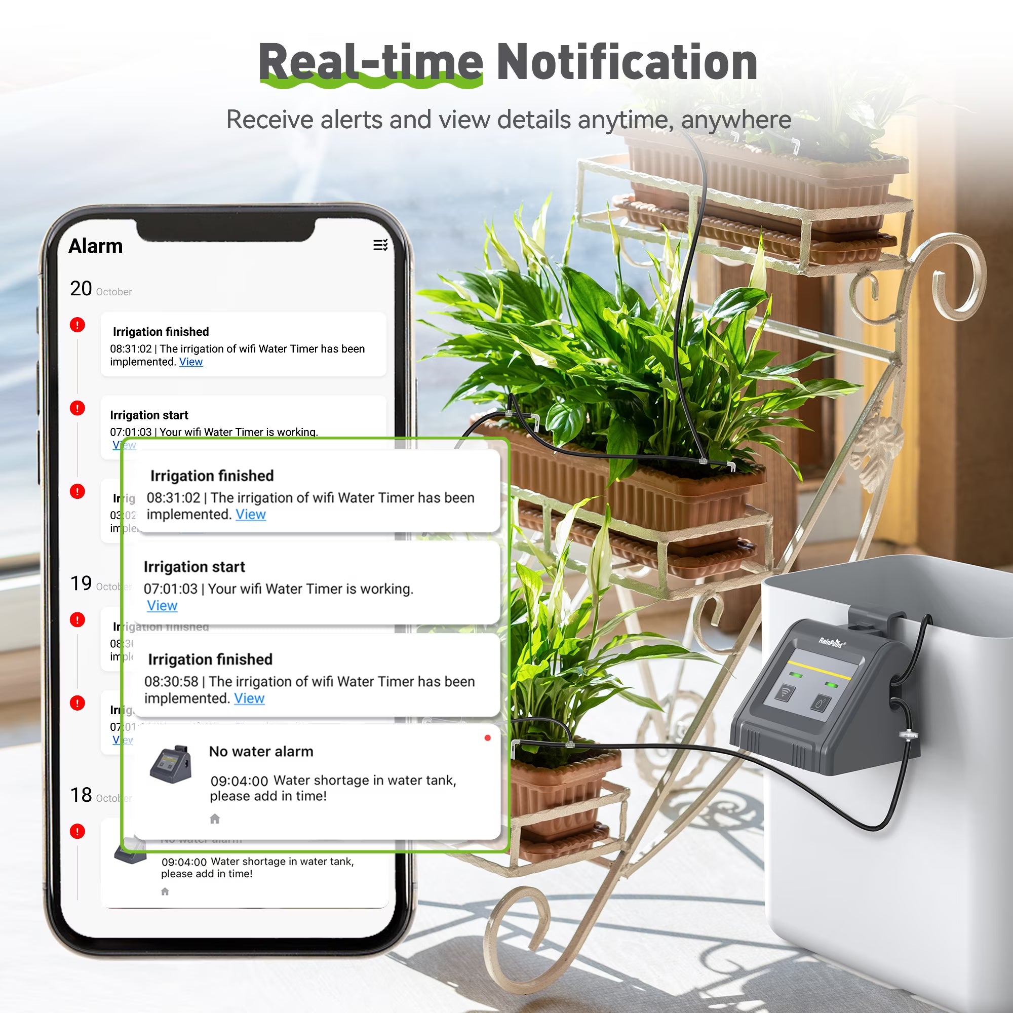 RainPoint Indoor Drip Irrigation Kit